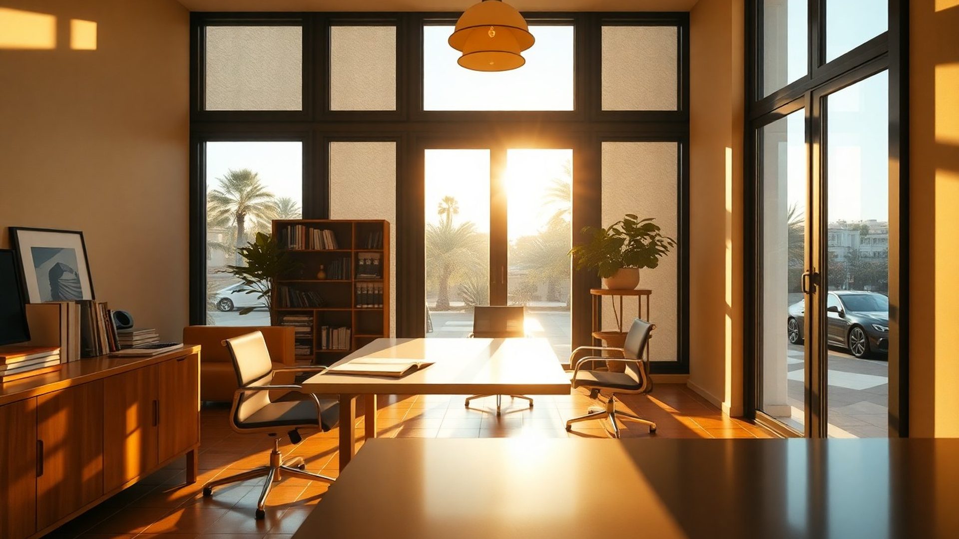 Oficina de Casa de Bilbao en Palma con luz mediterránea
